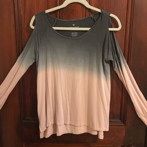 ~Soft & Sexy long sleeve with open shoulders